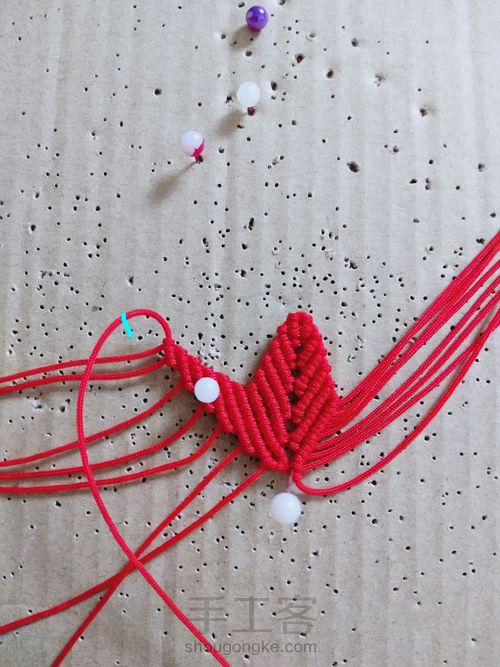 枫叶书签 第18步