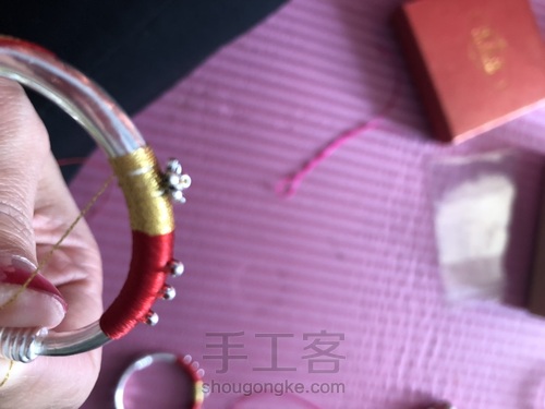 当银镯子遇上绳艺 第12步