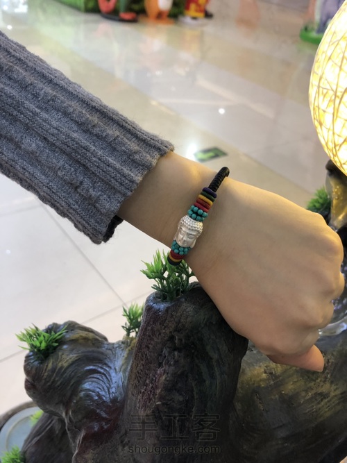 如何做珠子小线圈 第3步