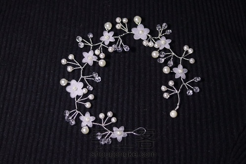 串珠花环 第23步