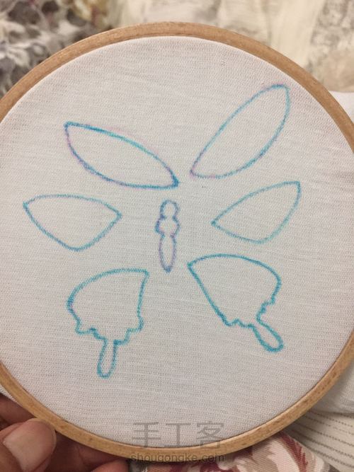 【Vivian邢星手作】刺绣钉珠蝴蝶~
迎接春天的到来 第1步