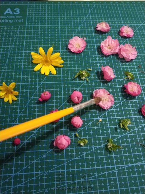 真花饰品 第2步