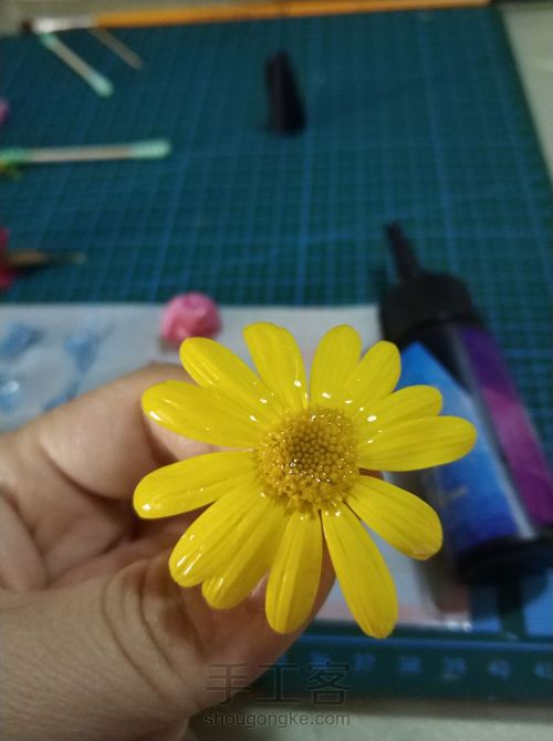 真花饰品 第4步