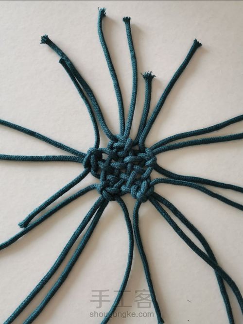 四款小星星 结绳教程合集 第15步