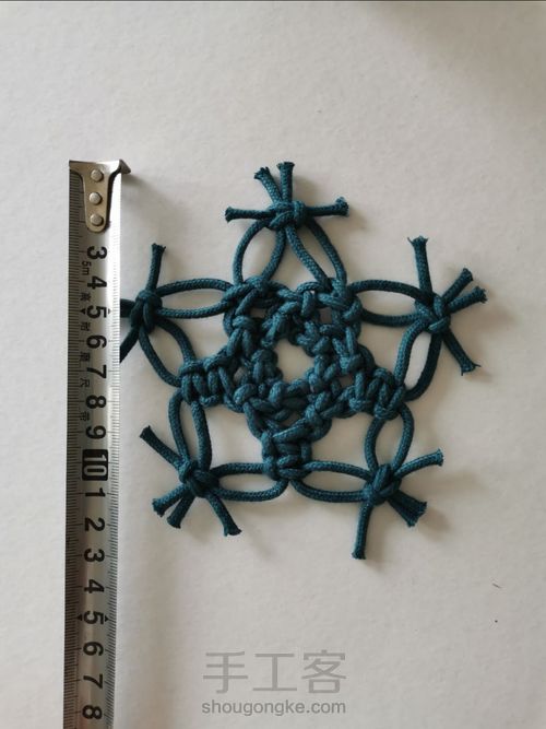 四款小星星 结绳教程合集 第32步