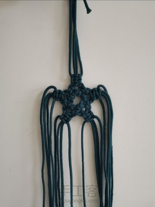 四款小星星 结绳教程合集 第38步