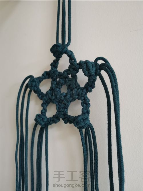 四款小星星 结绳教程合集 第41步