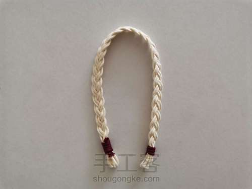 【原创】红酒探戈格纹手编包 小蜗牛编织社 第51步