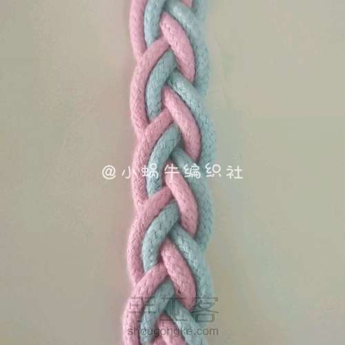 一些简单漂亮的绳结带子 第17步
