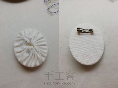 刺绣胸针 第10步