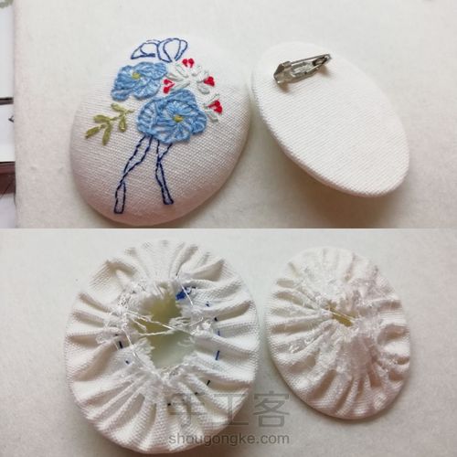 刺绣胸针 第11步