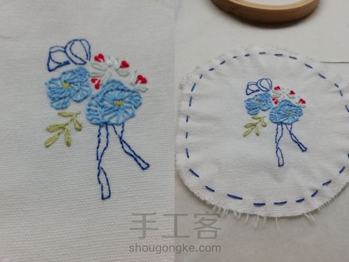 刺绣胸针 第7步