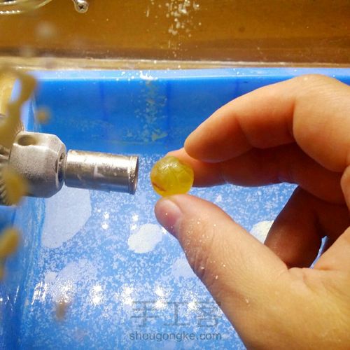 【原创】蜜蜡琥珀手串 第11步