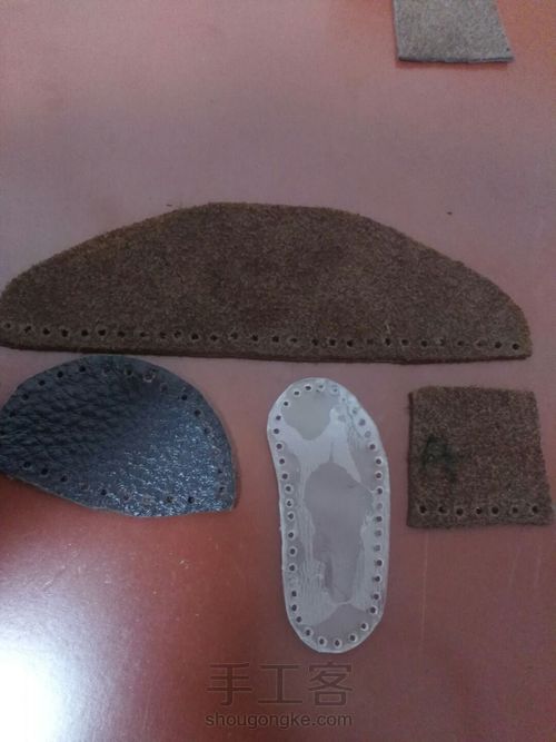 娃用小鞋子 第1步