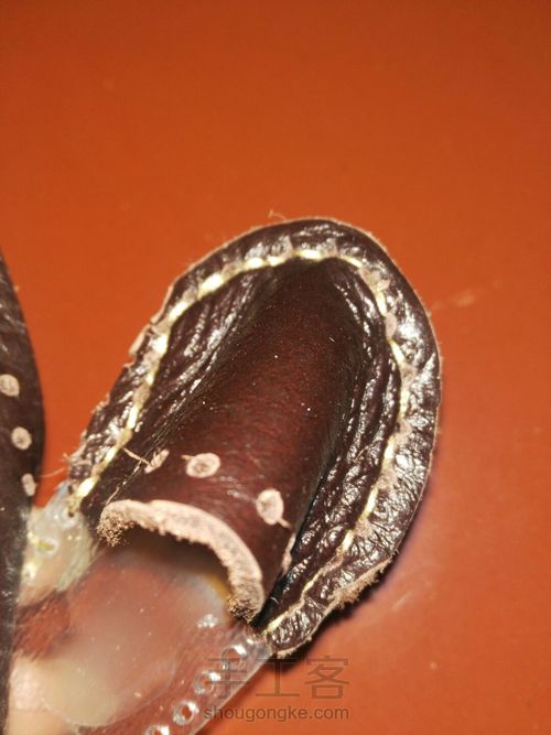 娃用小鞋子 第2步