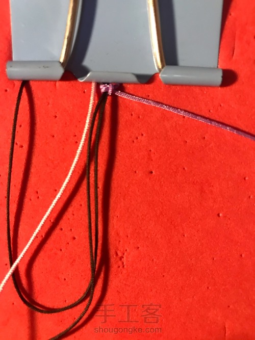 「非原創」燈籠結 第2步