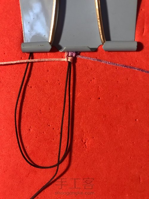 「非原創」燈籠結 第3步