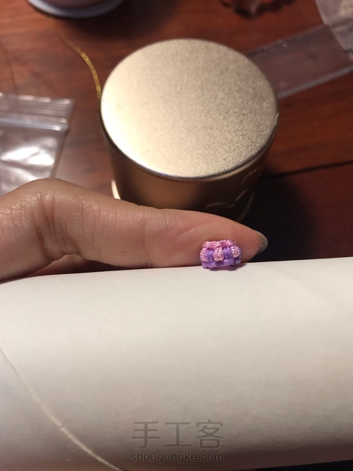 「非原創」燈籠結 第5步