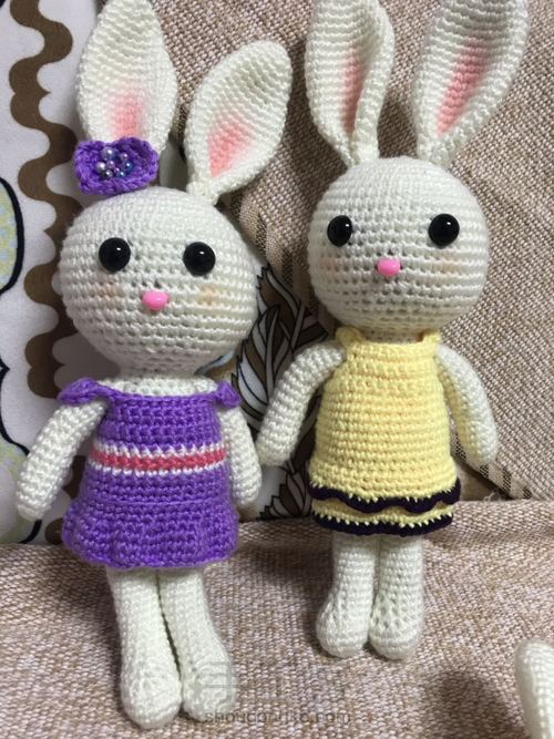 可爱的兔兔玩偶 第3步