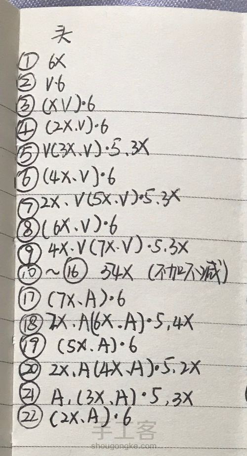 可爱的兔兔玩偶 第4步