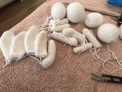 可爱的兔兔玩偶 第9步