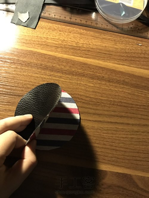 耳机小圆袋 第4步