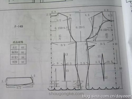 旗袍裁剪图，动手做旗袍 第10步