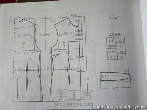 旗袍裁剪图，动手做旗袍 第12步