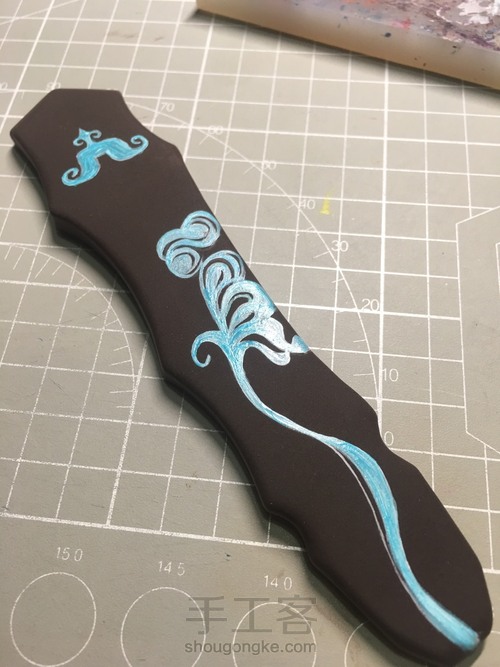 魔道祖师 蓝忘机手办 第3步