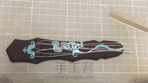 魔道祖师 蓝忘机手办 第4步