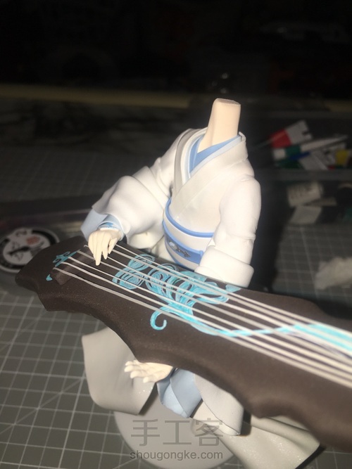 魔道祖师 蓝忘机手办 第17步