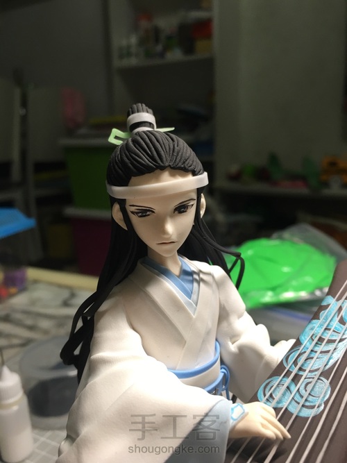 魔道祖师 蓝忘机手办 第27步