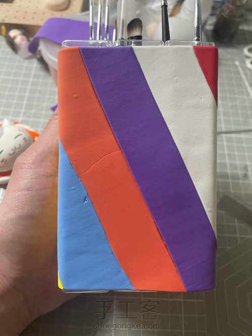 分类笔筒 第3步