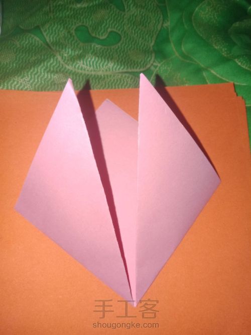 创意书签折纸(1) 第4步