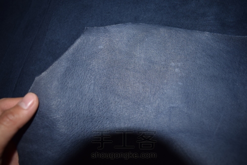 原创Tote包-纯手工皮包详细制作过程（有图纸） 第4步