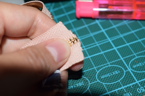 原创Tote包-纯手工皮包详细制作过程（有图纸） 第18步