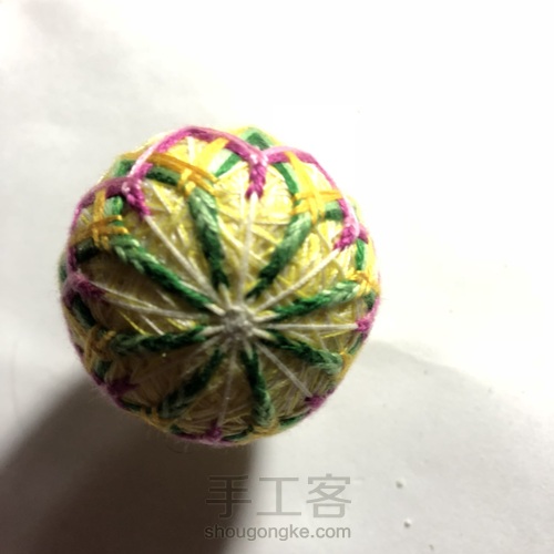 简单手鞠～竹林 第5步