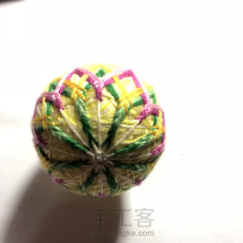 简单手鞠～竹林 第9步