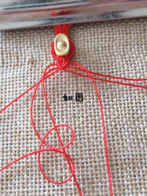 经典款红绳戒指💍教程 第40步