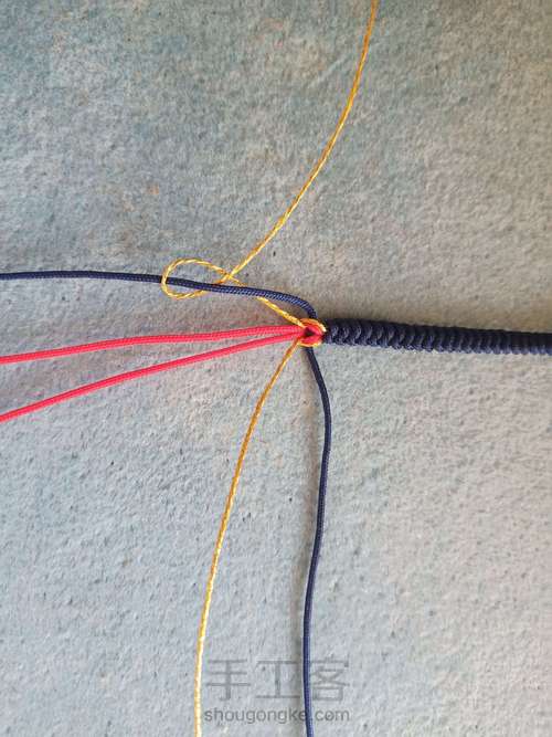 金刚结无痕桃花戒指 第7步