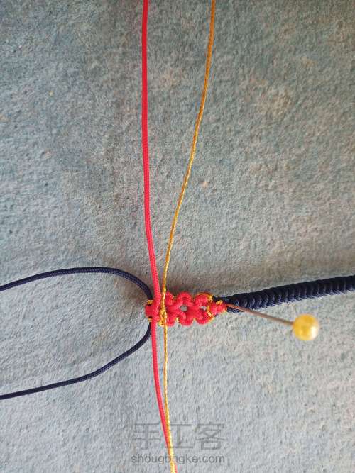 金刚结无痕桃花戒指 第17步