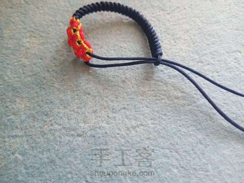 金刚结无痕桃花戒指 第18步