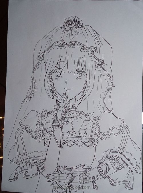 Lolita女生·花嫁♥ 第2步