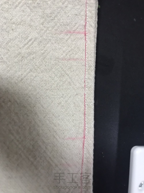 棉麻流苏包包 第7步