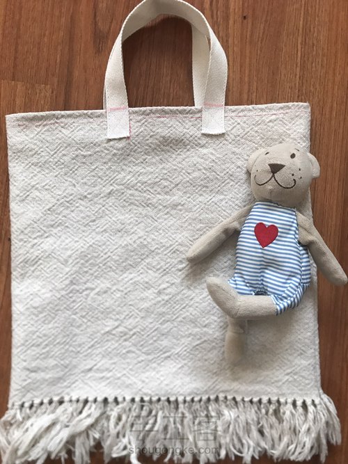 棉麻流苏包包 第8步