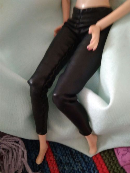 娃娃小皮裤 第12步