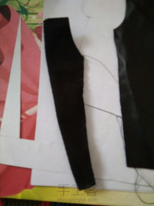 娃娃小皮裤 第4步