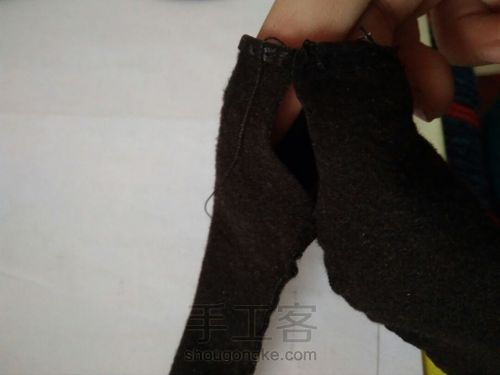 娃娃小皮裤 第9步