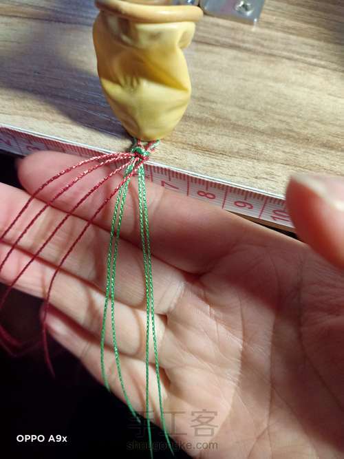 懒人龙绳 编法 第1步