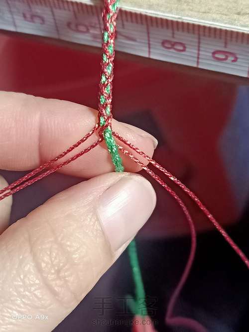 懒人龙绳 编法 第3步